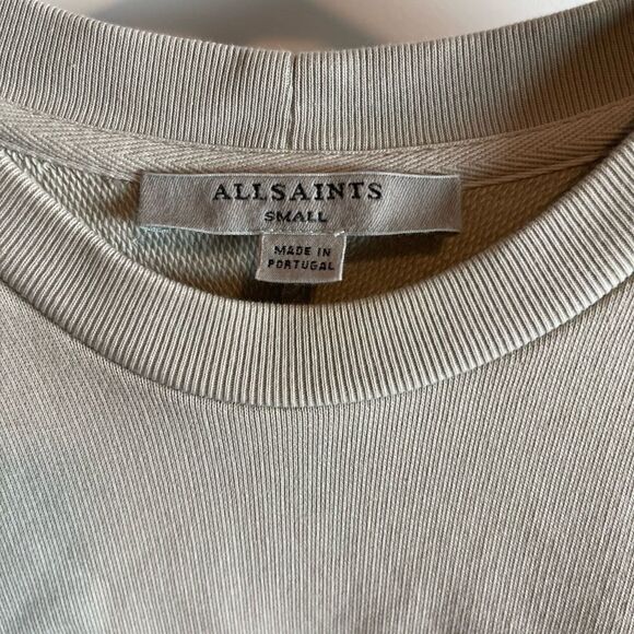 AllSaints Yara Laced Long Sleeve Sweatshirt Top Size S - Picture 13 of 16